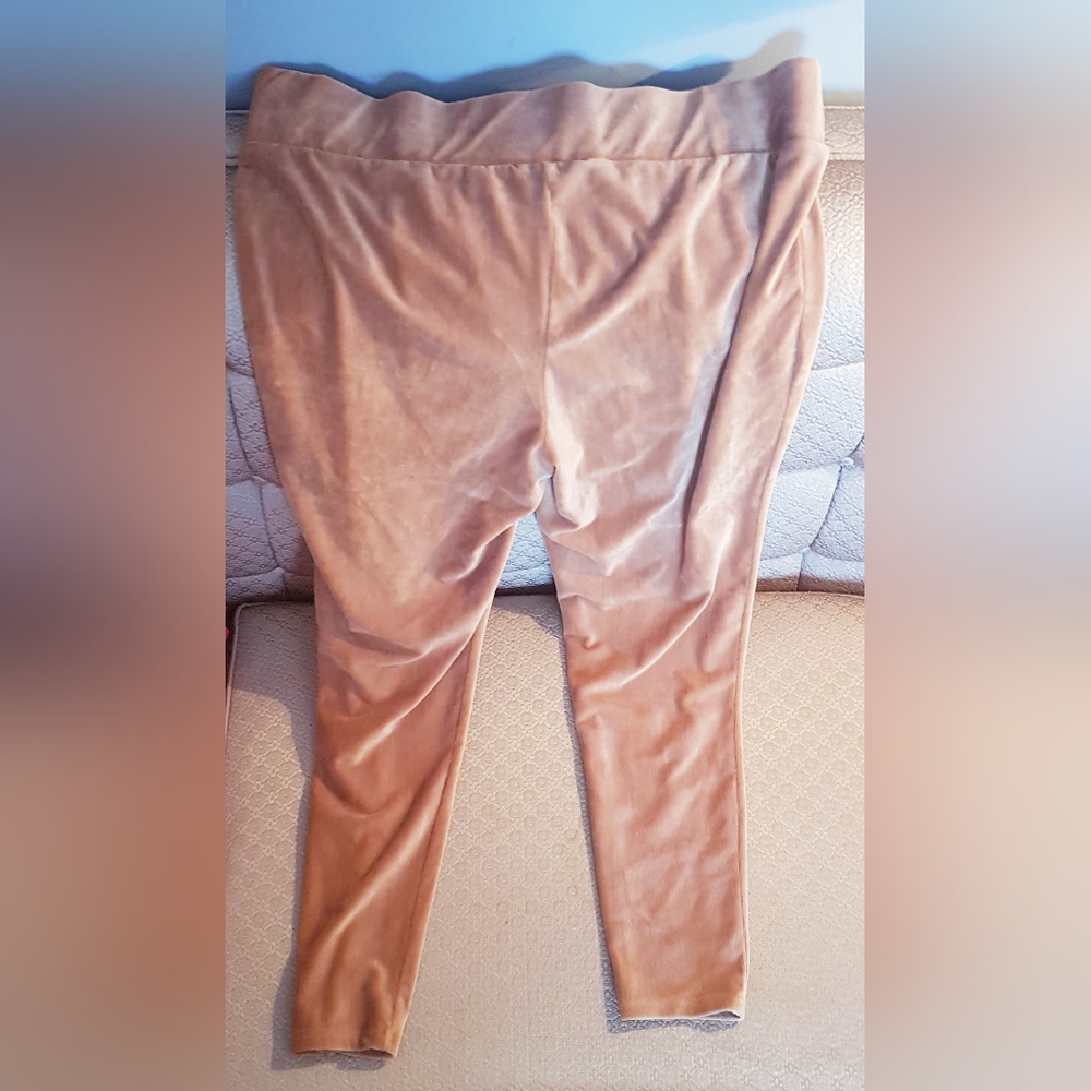 2021 George Gold Corduroy Women's Pants Plus Size 3X